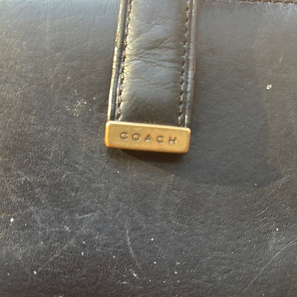 Coach Black Leather Wallet - Picture 2 of 9